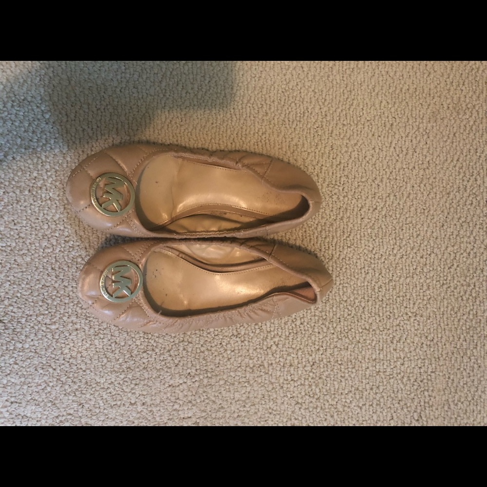 Michael Kors Nude Flats